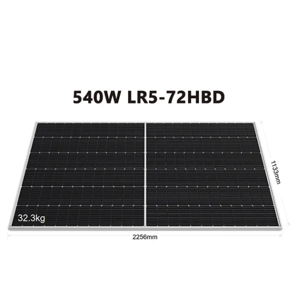 Tấm pin năng lượng mặt trời JA Solar 605W - JAM66D42 MB