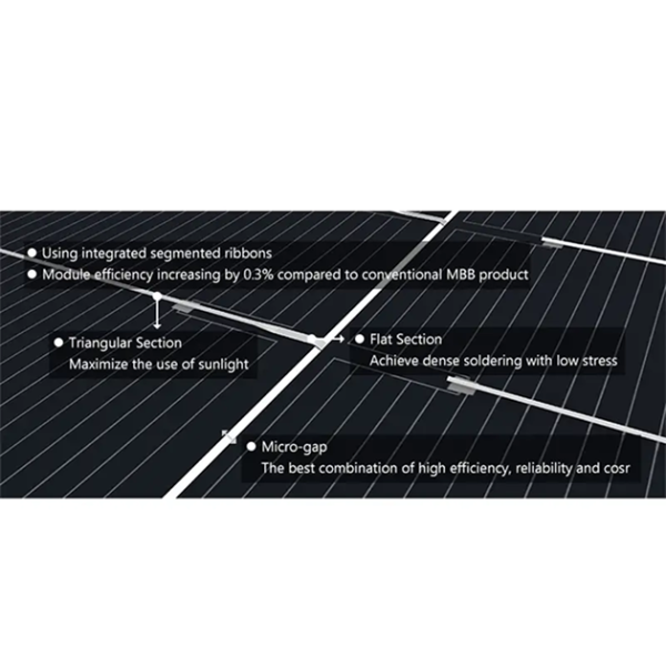 Tấm pin năng lượng mặt trời JA Solar 605W - JAM66D42 MB
