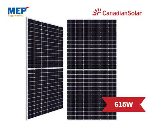 Tấm Pin Năng Lượng Mặt Trời Canadian Solar 615W