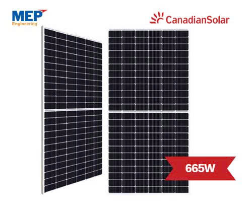 Tấm pin năng lượng mặt trời Canadian Solar 665W