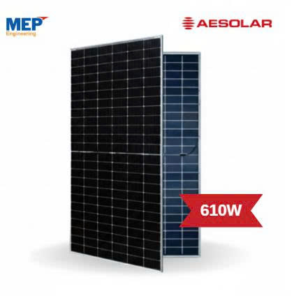 Tấm pin năng lượng mặt trời AE Solar 610W