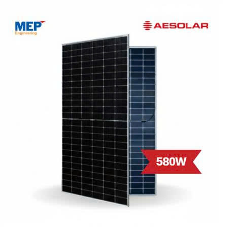 Tấm pin năng lượng mặt trời AE Solar 580W