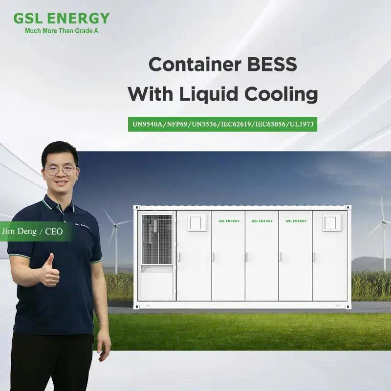 Hệ thống lưu trữ năng lượng container làm mát bằng chất lỏng GSL 3,72 MWh (20ft)