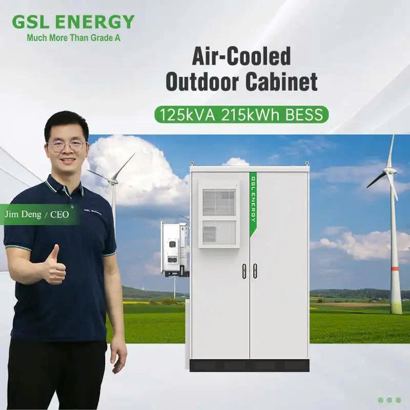 Giải pháp lưu trữ năng lượng thương mại GSL Energy 125kVA / 215kWh – All-in-One