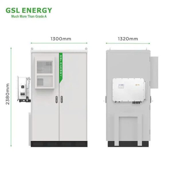 Giải pháp lưu trữ năng lượng thương mại GSL Energy 125kVA / 215kWh – All-in-One