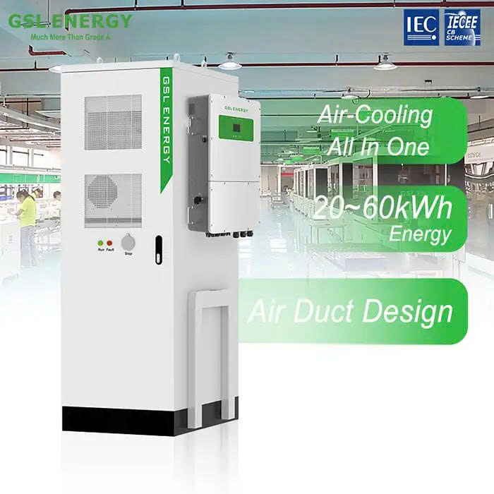 Giải pháp lưu trữ năng lượng cao áp GSL – ESS thương mại 20kWh–60kWh