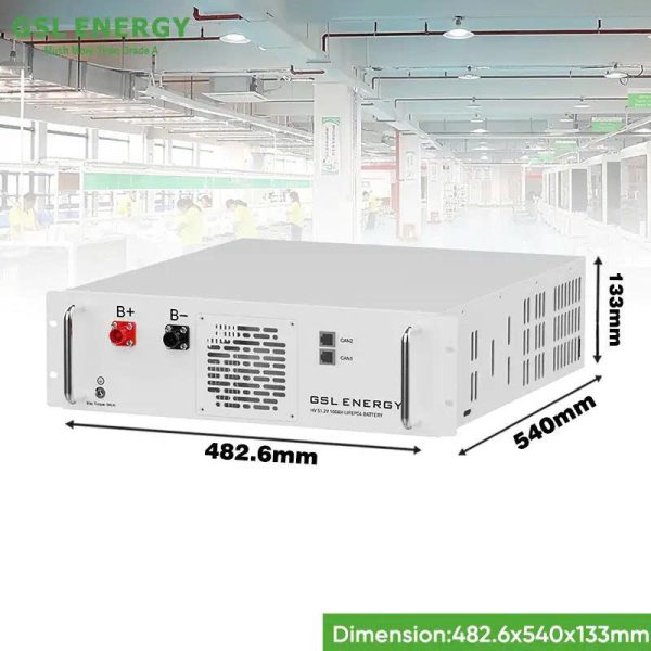 Giải pháp lưu trữ năng lượng cao áp GSL – ESS thương mại 20kWh–60kWh